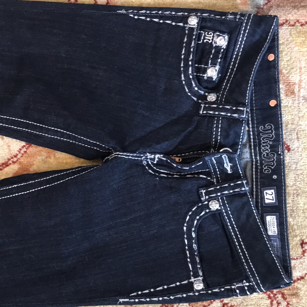 Miss Me Skinny Designer Jeans - Picture 11 of 15